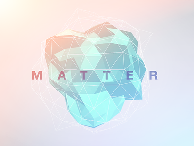 Matter Visualizer 3d audio fx low poly matter morph music polygon procedural unity unity3d visualizer