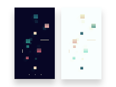 Prototype abstract app blocks game indie game minimal pixel soft