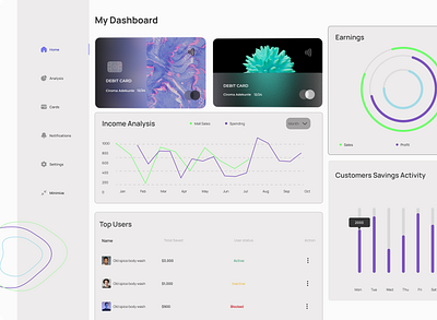 Dashboard Design Concept ui