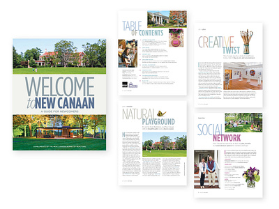 Welcome to New Canaan, Custom Publication