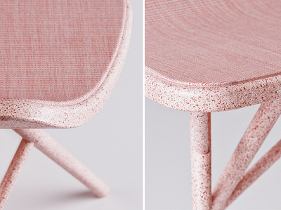 Details 3d 3dsmax chair crop design furniture design industrial design product design recycle render rendering