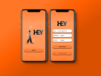 HEY app Dashboard app design branding design logo minimal ui ui design uiux uiuxdesign ux