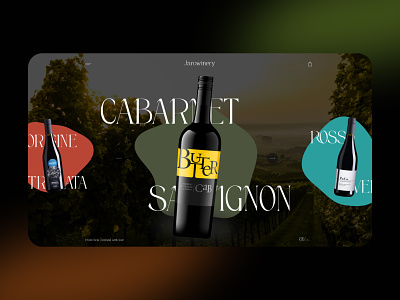 Winery website concept