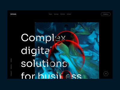Digital agency concept agency animation design designer developer digital graphic design site ui ux uxui web web design webdesign webflow website webstudio