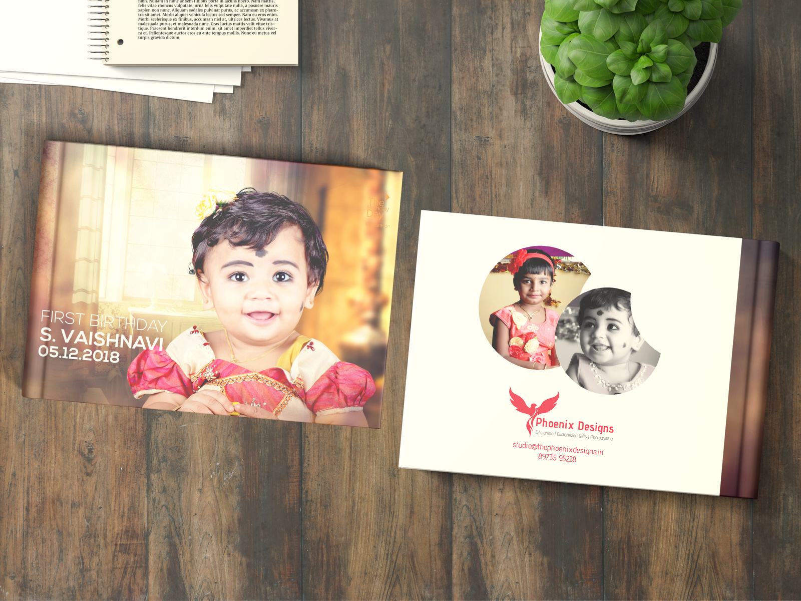 Birthday Album By C Prithivirajan On Dribbble
