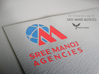 Sree Manoj Agencies | logo branding design graphic design illustration india logo mock up vector