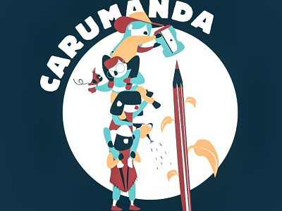 CARUMANDA creative design digitalart graphicdesign illustration ong