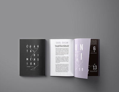 Fanzine de Carl Sagan carl sagan design diseñografico fanzine logo typography
