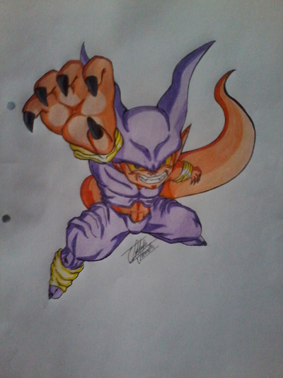 Janemba_Dbz diseño illustraion