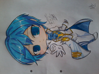 Ain _ Elsword diseño illustraion