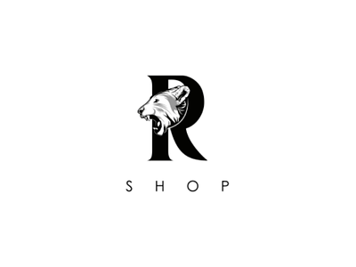 For shop and roar! bag branding icon illustration leon logo logodesign mark onlineshop shoes shop signature typography vector