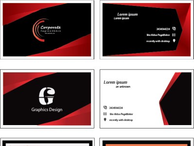 Business card concept