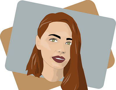 Vector Portrait of a lady artoftheday design digitalart digitalartist digitalartwork digitalillustration graphicdesign illustration illustrator