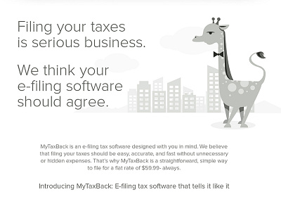 MyTaxBack Homepage homepage illustration