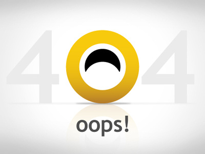 404 - oops!