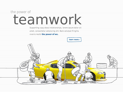 Teamwork Illustration