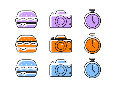 ICONS / ai adobe illustrator ai colours design icon icons illustrator