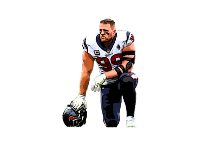 JJ Watt illustration