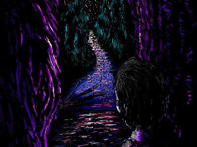 Platon artwork cave dark illustration illustrator light philosophy platon