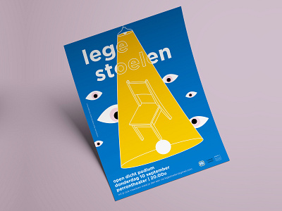 Lege Stoelen Poster