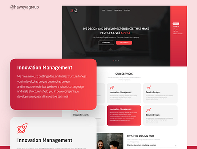 Tam X business design designer innovation innovative studio ui uidesign ux web website design