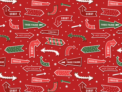 Candy Cane Lane pattern