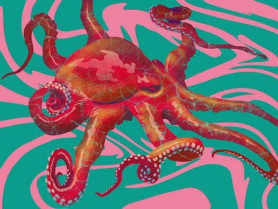 Psychedelic Octopus