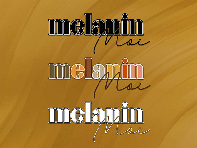 Melanin Moi Logo Redesign