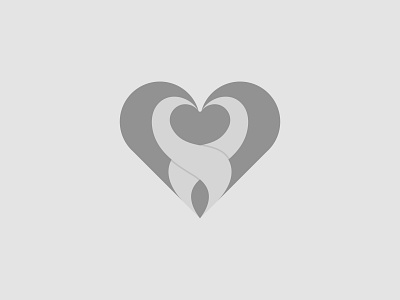 Heart Logo Exploration app design flat icon illustrator logo logo design minimal modern logo wave logo