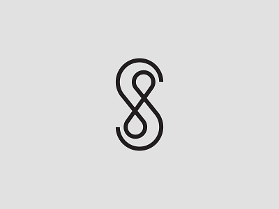 Letter S Logo Exploration letter logo letter s minimal logo modern logo monogram monoline s logo