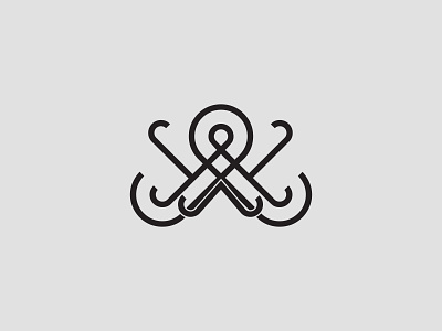 Octopus animal logo logo design minimalist logo monoline octopus ideas logo octopus logo simpel logo