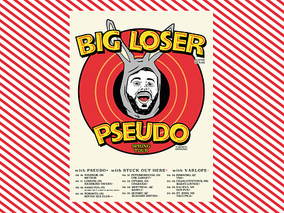 Flyer design - Big Loser/Pseudo