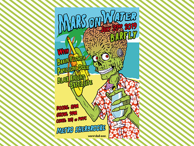 Flyer design - Mars on Water