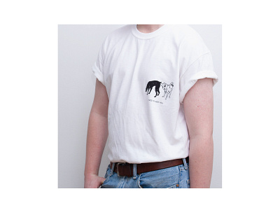 Merch design - Nice To Meet You band shirt design illustration ink merch procreate t shirt t shirt design