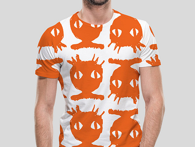 Bold T-shirt Design bold color clothing design grunge grunge texture hand drawn handmade merchandise design pattern design