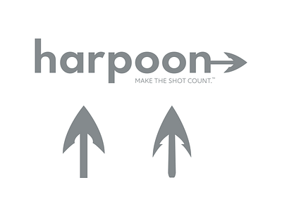 Project Logo - Harpoon (WIP) branding logo vector