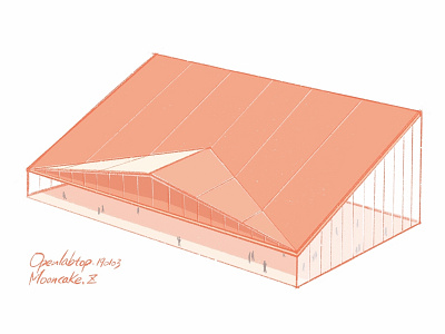 Building design architecture building building design drawing illustration red roof sketch