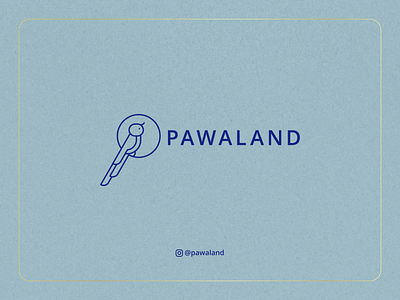 Pawaland branding design icon illustration logo makeup minimal skincare typography vector