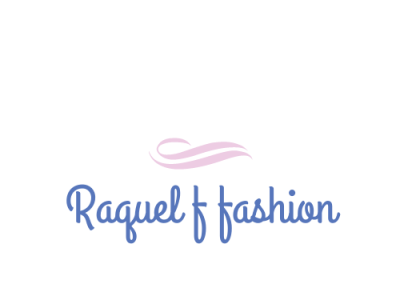 Raquel F Fashion design logo