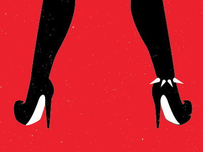venus in fur boots heels legs minimalist poster sexy theater venus in fur