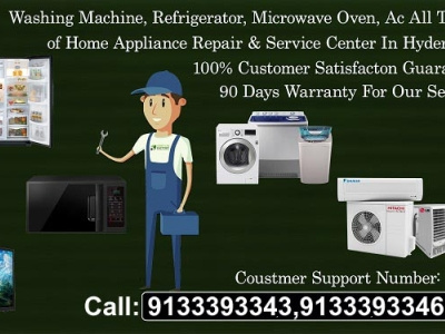 Samsung double door refrigerator service repair center in Hydera