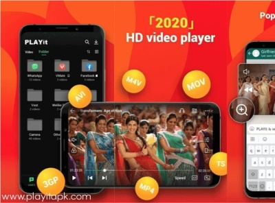 PLAYit APK 2.4.1.31 Download | A New Video Player & Music Player android apk download hdvideoplayer playit playitapk