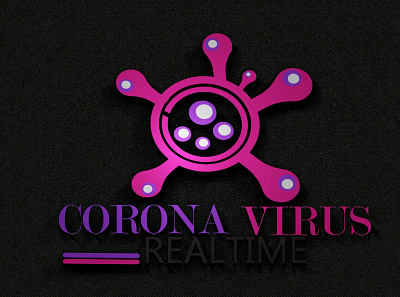 Corona Virus Creative Logo Design art branding business logo create logo custom logo design illustration illustrator logo logo design minimal professional logo design typography vector website