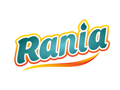RANIA adobe photoshop branding design logo logo design