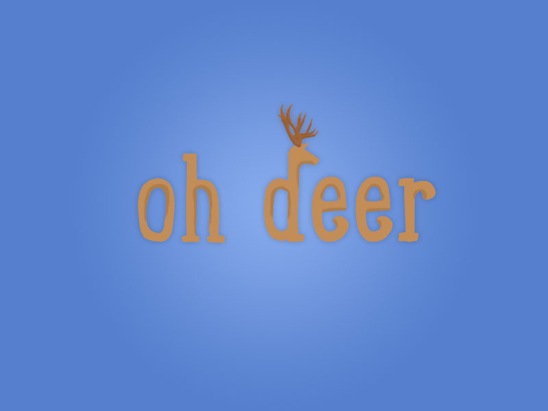 Oh Deer by Liam on Dribbble