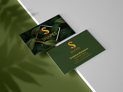 Shapes - Logo & Identity branding business card graphic design graphic designer visual visual identity