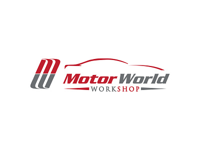 Motor World - Brand Identity branding custom logo design concept logodesign