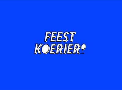 Logo Design ''Feest Koerier'' branding design icon illustration logo