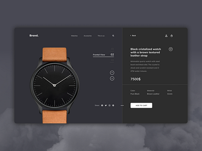 Watch Ecommerce | Web Design