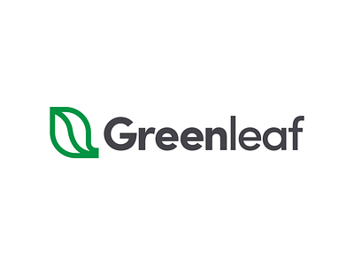 Greenleaf logo by John Chukwuka on Dribbble